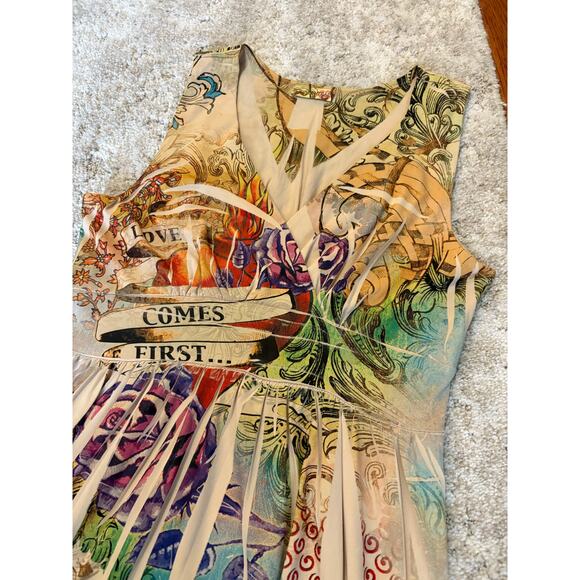 Vintage Body Central Ed Hardy Style Dress Size Small - Picture 5 of 5